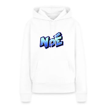 Graffiti name noé - Frauen Premium Bio Hoodie - Weiß - Vorne - Julia (174cm)
