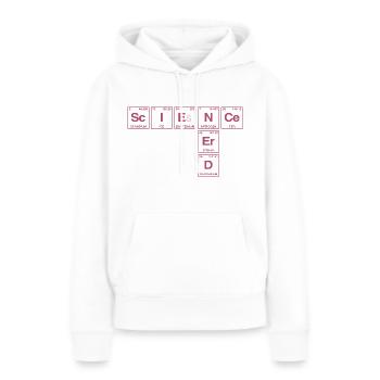 Lustiger Spruch für Forscher & Nerds - Frauen Premium Bio Hoodie - Weiß - Vorne - Julia (174cm)