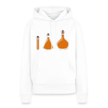 Orange potions - Women’s Premium Organic Hoodie - white - Front - Julia (174cm)