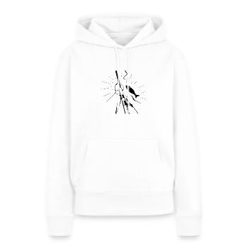 Wassersport - Frauen Premium Bio Hoodie - Weiß - Vorne - Julia (174cm)