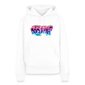 graffiti 9 - Women’s Premium Organic Hoodie - white - Front - Julia (174cm)