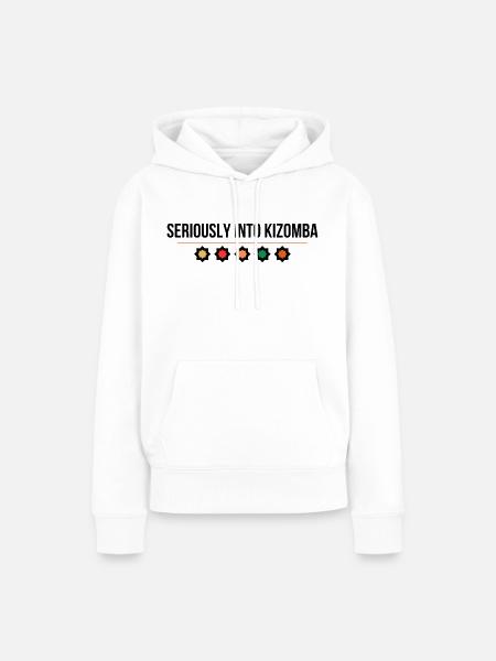 Seriously into Kizomba - Frauen Premium Bio Hoodie - Weiß