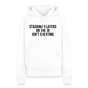 Stashing Players On The IR Isn't Cheating - Women’s Premium Organic Hoodie - white - Front - Julia (174cm)