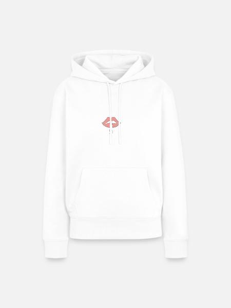 chut... - Frauen Premium Bio Hoodie - Weiß