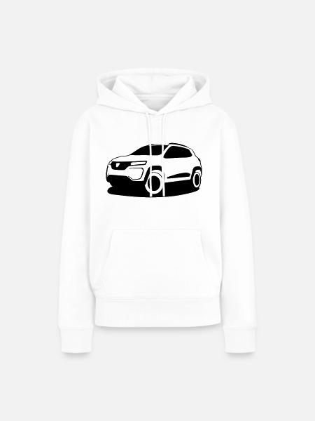 spring - Frauen Premium Bio Hoodie - Weiß