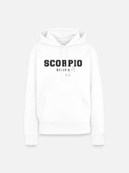 Aszendent Skorpion - Frauen Premium Bio Hoodie - Weiß