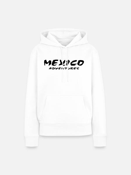 Mexiko - Frauen Premium Bio Hoodie - Weiß