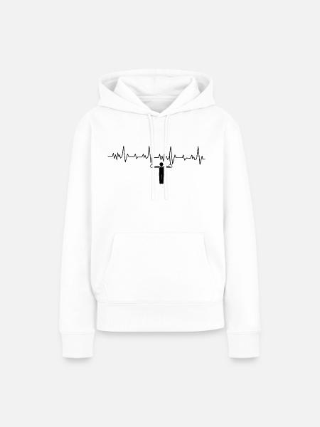 Turnen 2 - Frauen Premium Bio Hoodie - Weiß