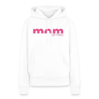 Mom of Two Mother of Two Mother's Day Gift - Women’s Premium Organic Hoodie - white - Front - Julia (174cm)