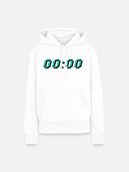 Time out2 - Frauen Premium Bio Hoodie - Weiß
