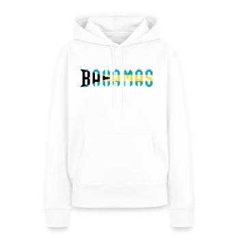 Bahamas - Frauen Premium Bio Hoodie - Weiß - Vorne - Julia (174cm)