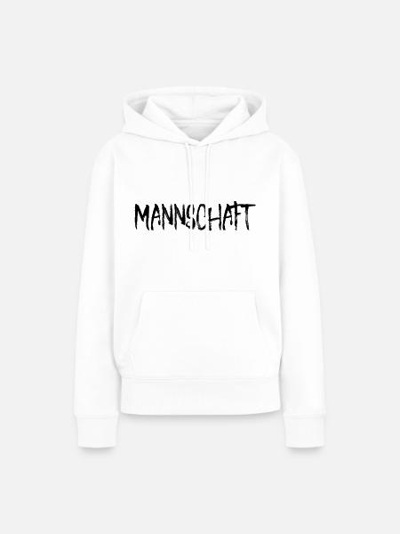 MANNSCHAFT - Frauen Premium Bio Hoodie - Weiß