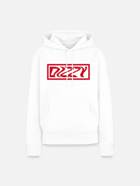 Schwindlig - Frauen Premium Bio Hoodie - Weiß