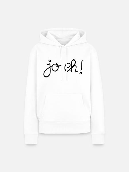 ja eh! - Frauen Premium Bio Hoodie - Weiß