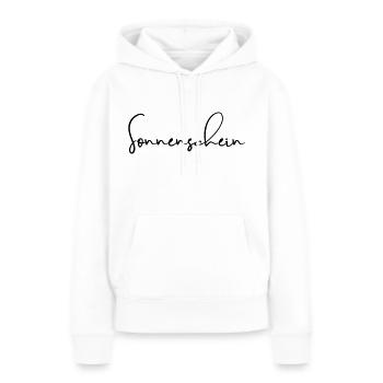 Mein Sonnenschein - Frauen Premium Bio Hoodie - Weiß - Vorne - Julia (174cm)