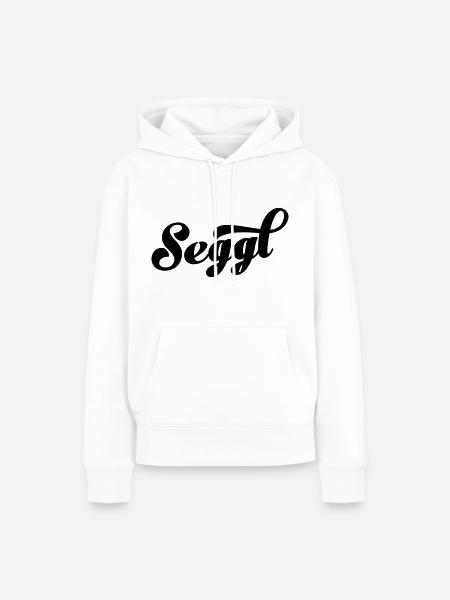 Seggl - Frauen Premium Bio Hoodie - Weiß