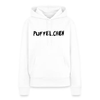 Bouffées - Sweat à capuche Premium bio Femme - blanc - Devant - Julia (174cm)