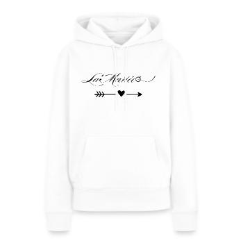 Die Braut - Frauen Premium Bio Hoodie - Weiß - Vorne - Julia (174cm)