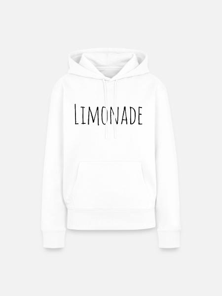 Limonade - Frauen Premium Bio Hoodie - Weiß