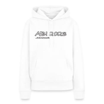 Abi 23 12 Jahre im falschen film 2023 - Frauen Premium Bio Hoodie - Weiß - Vorne - Julia (174cm)