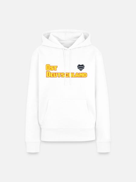 Ostdeutschland - Frauen Premium Bio Hoodie - Weiß