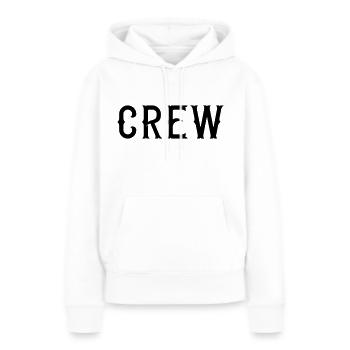 équipage - Sweat à capuche Premium bio Femme - blanc - Devant - Julia (174cm)