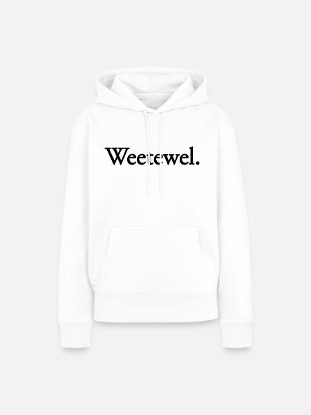 Know-how - Frauen Premium Bio Hoodie - Weiß