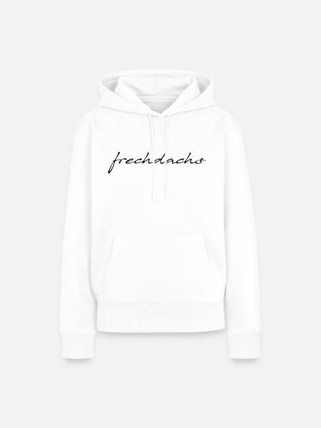 Frechdachs - Frauen Premium Bio Hoodie - Weiß