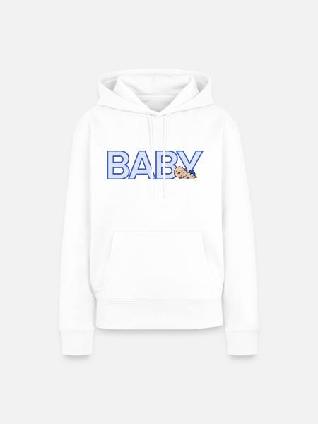 Baby junge - Frauen Premium Bio Hoodie - Weiß