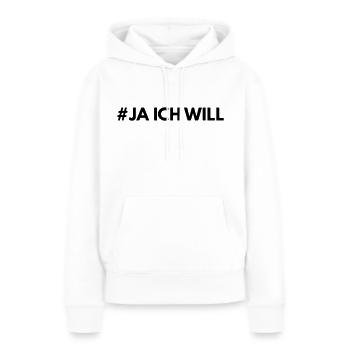 Feiern Junggeselle Junggesellin Spruch Geschenk - Frauen Premium Bio Hoodie - Weiß - Vorne - Julia (174cm)