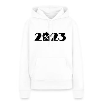 Renovation 2023 Caretaker 2023 Craftsmen 2023 - Women’s Premium Organic Hoodie - white - Front - Julia (174cm)