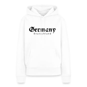 Germany - germany - Women’s Premium Organic Hoodie - white - Front - Julia (174cm)