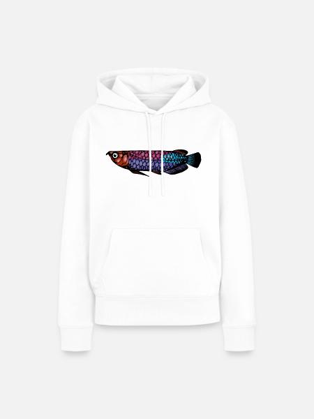 Meerestiere - Frauen Premium Bio Hoodie - Weiß