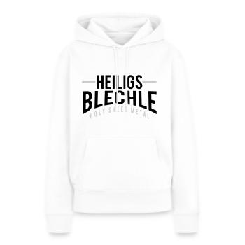 Heiligs Blechle - Frauen Premium Bio Hoodie - Weiß - Vorne - Julia (174cm)