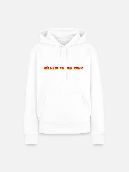 Mülheim an der Ruhr - Frauen Premium Bio Hoodie - Weiß