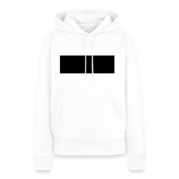 trippy - Frauen Premium Bio Hoodie - Weiß - Vorne - Julia (174cm)