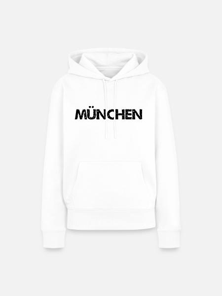 München - Bayern - Landeshauptstadt - bayrisch - Frauen Premium Bio Hoodie - Weiß