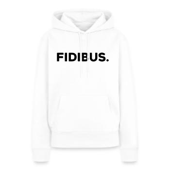 fidibus - Expression - Women’s Premium Organic Hoodie - white - Front - Julia (174cm)