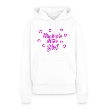 Daddy's little girl - Women’s Premium Organic Hoodie - white - Front - Julia (174cm)