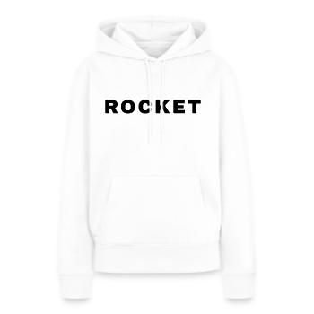 Rocket - Take-off - Women’s Premium Organic Hoodie - white - Front - Julia (174cm)