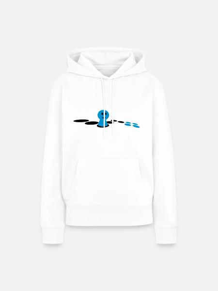 Brettspiel / Boardgame (2c) - Frauen Premium Bio Hoodie - Weiß
