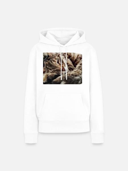 Cozy - Frauen Premium Bio Hoodie - Weiß