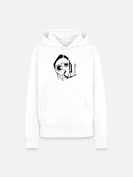 Der Anführer von Cean - Frauen Premium Bio Hoodie - Weiß