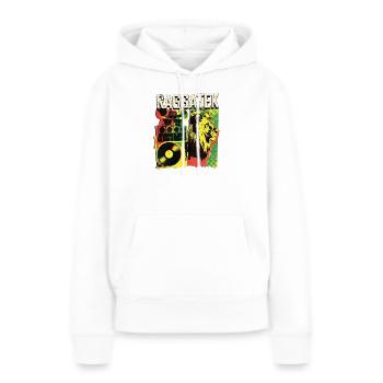 Raggatek Dub Reggae - Frauen Premium Bio Hoodie - Weiß - Vorne - Julia (174cm)