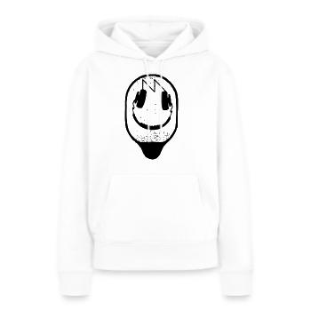 Lamp 303 Headphone - Frauen Premium Bio Hoodie - Weiß - Vorne - Julia (174cm)