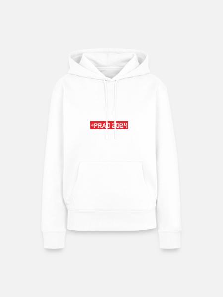 Prag 2024 - Frauen Premium Bio Hoodie - Weiß