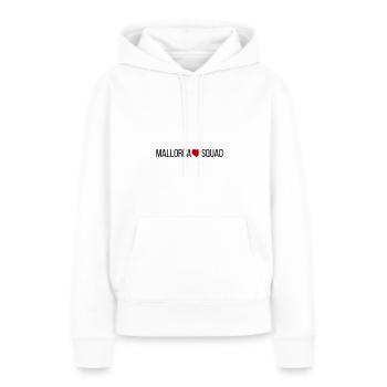 Mallorca Squad Heart - Sweat à capuche Premium bio Femme - blanc - Devant - Julia (174cm)
