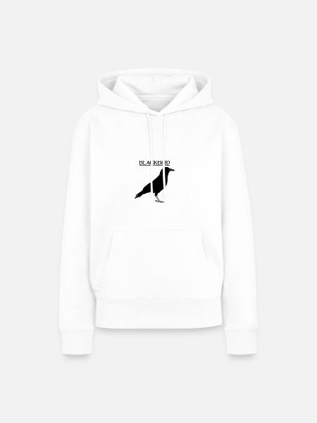 AMSEL - Frauen Premium Bio Hoodie - Weiß