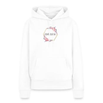Bräutigam Verlobung Boho JGA Groom to be Geschenk - Frauen Premium Bio Hoodie - Weiß - Vorne - Julia (174cm)