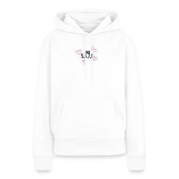 Tanzen Tanz Tanzkurs Rhythmus - Frauen Premium Bio Hoodie - Weiß - Vorne - Julia (174cm)